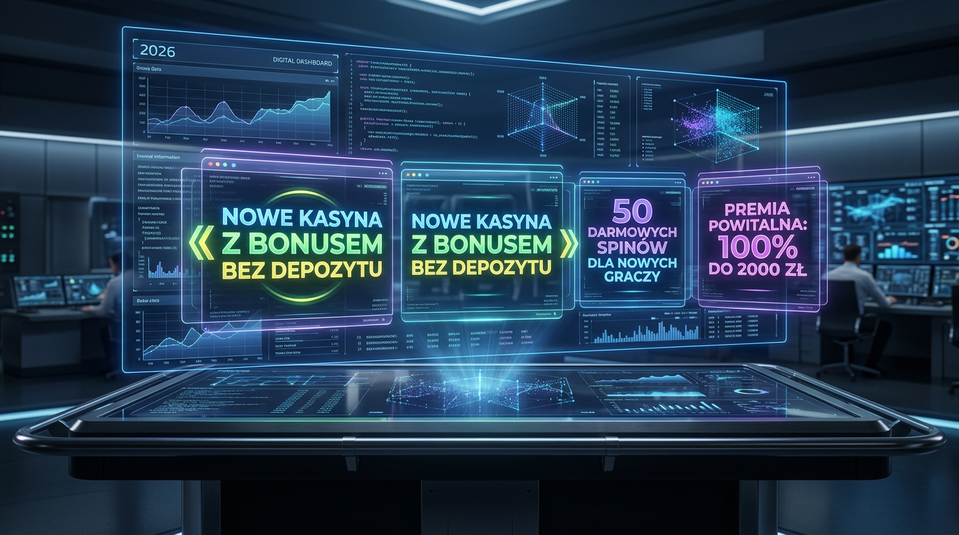 Nowe kasyna z bonusem bez depozytu 2026 – Ranking i Analiza Opłacalności